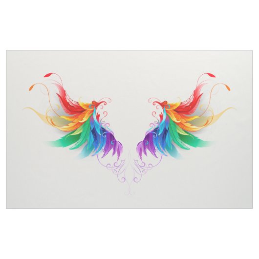 Watteuze Regenboogvleugels Stof (Yard (91,4 cm))