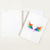 Wattevleugels in Regenboogkleuren Planner (Display)