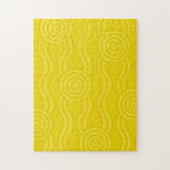 Wattle Australische Dreamtime River Patroon Legpuzzel (Verticaal)