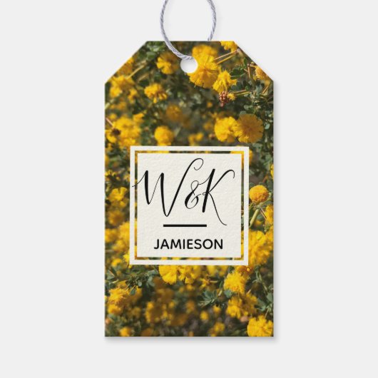 Wattle Cadeaulabel (Voorkant)