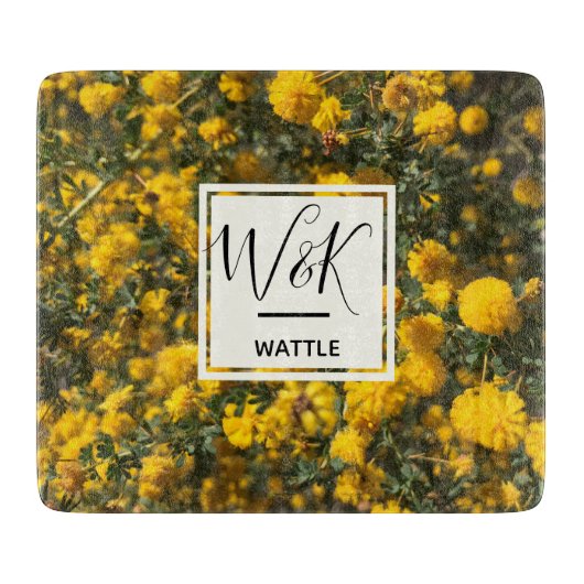 Wattle Snijplank (Voorkant)
