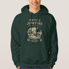 Watto's Rommelmarkt Retro Onderdelen Hoodie
