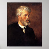 Watts - portret van Thomas Carlyle Poster (Voorkant)