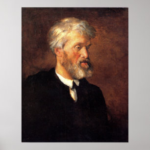 Watts - portret van Thomas Carlyle Poster