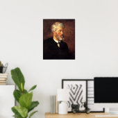 Watts - portret van Thomas Carlyle Poster (Thuiskantoor)