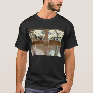 WATTS TOWERS.  FOTOGRAFIE T-SHIRT