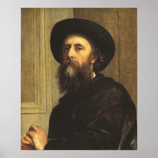 Watts - Zelfportret 1864 Poster (Voorkant)