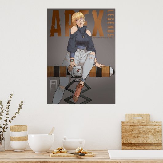 wattson apex legends poster (Keuken)