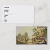 Watu Ticaba, een Wapisiana-dorp, van 'Uitzichten i Visitekaartje (Voorkant / Achterkant)