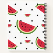 Watumeloen Schijf Patroon | Zomer Picknick & Patri Notitieboek (Achterkant)
