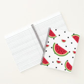 Watumeloen Schijf Patroon | Zomer Picknick & Patri Notitieboek (Binnen)