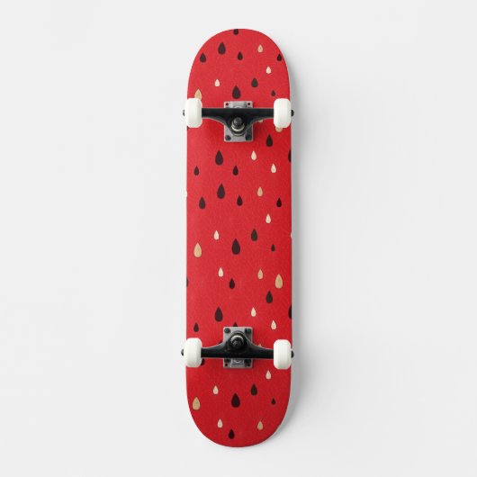 Watumeloenpatroon Skateboard (Voorkant)