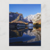 Watzmann Mountain en St Bartholomew Briefkaart (Voorkant)