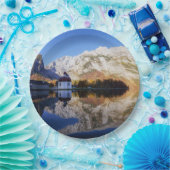 Watzmann Mountain en St Bartholomew Papieren Bordje (Feest)