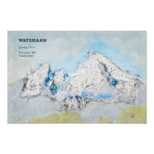 Watzmann Perfect Poster (Voorkant)