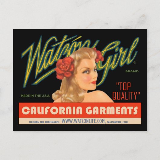 Watzón Girl #3 © Briefkaart (Voorkant)