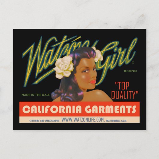 Watzón Girl #4 © Briefkaart (Voorkant)