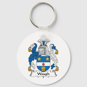 Waugh Family Crest Sleutelhanger