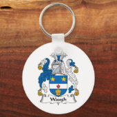 Waugh Family Crest Sleutelhanger (Voorkant)