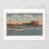 Waukegan, IL - Uitzicht van het gemeentelijk pomps Briefkaart (Voorkant)