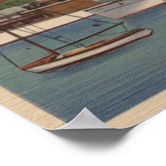 Waukegan, IL - Uitzicht van het gemeentelijk pomps Poster (Hoek)