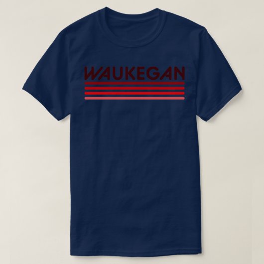 Waukegan T-shirt (Design voorkant)