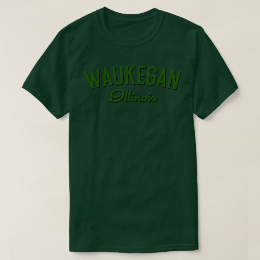 Waukegan TShirt 3 (Design voorkant)