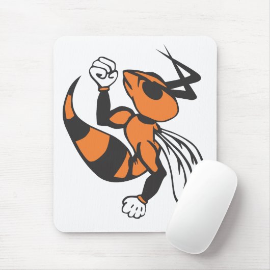 Wautoma Hornets Logo Muismat (Met muis)