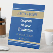 Wauw! Aangepast masterniveau Reclamebord Met Voetstuk (Insitu)