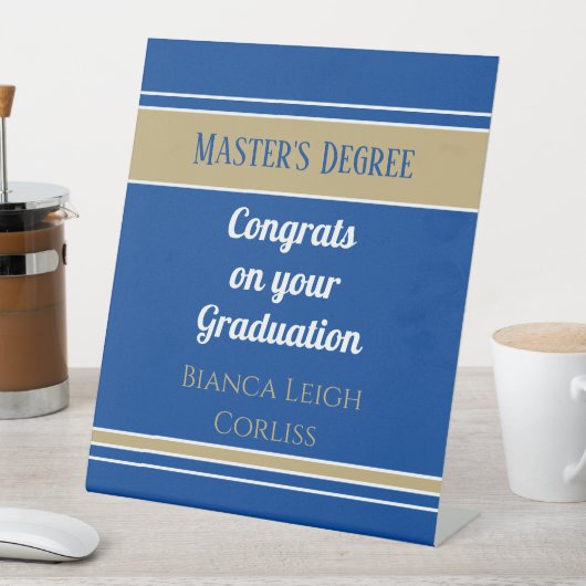 Wauw! Aangepast masterniveau Reclamebord Met Voetstuk (Insitu)