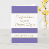 Wauw! Afstuderen van master Kaart (Gele Bloem)