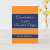 Wauw! Afstuderen van master Kaart (Gele Bloem)