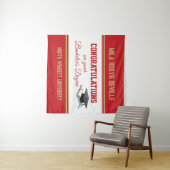 Wauw! Bachelor diploma! Afstuderen  Wandkleed (In Situ (horizontaal))