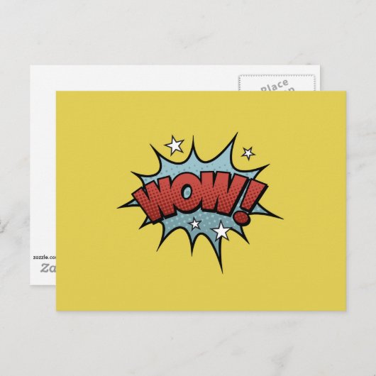 Wauw! Briefkaart (Voorkant / Achterkant)