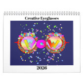 WAUW! Creative Eyeglasses Collectie Fun Calendar Kalender (Hoes)