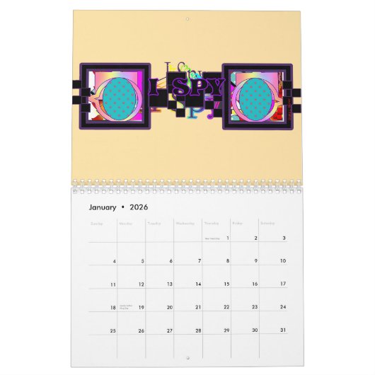 WAUW! Creative Eyeglasses Collectie Fun Calendar Kalender (Jan 2026)