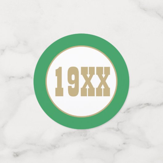 Wauw! De Confetti van het de reünie van de klasse  (Kleine voorkant)