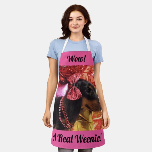 Wauw een echte Weenie Apron! Schort (Gedragen)