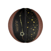 Wauw! Geweldig geschenk! Star design basketbal (Verticaal)