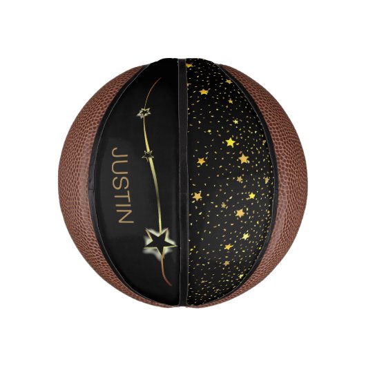 Wauw! Geweldig geschenk! Star design basketbal (Verticaal)