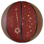 Wauw! Geweldig geschenk! Star design basketbal (Verticaal)