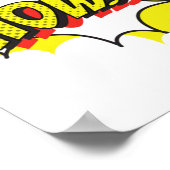 Wauw gratis dag Classic Poster (Hoek)