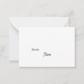 WAUW! Je bent een edelsteen Notitiekaartje (Achterkant)