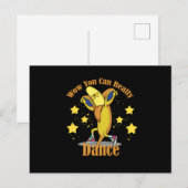 Wauw Je Kan Echt Dansen Briefkaart (Voorkant / Achterkant)