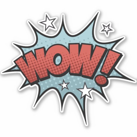 Wauw...Wauw! Sticker (Voorkant)