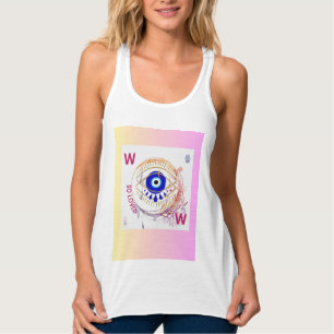 "Wauw zo geliefd T-shirt: spreid positiviteit en v Tanktop
