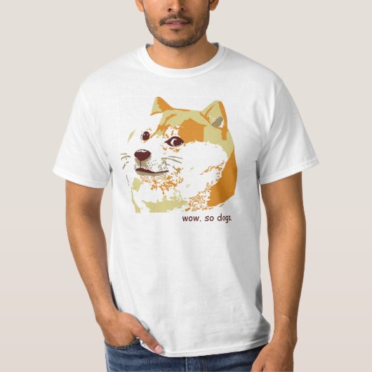 Wauw. Zo'n T-shirt. Schuddoge. T-shirt (Voorkant)