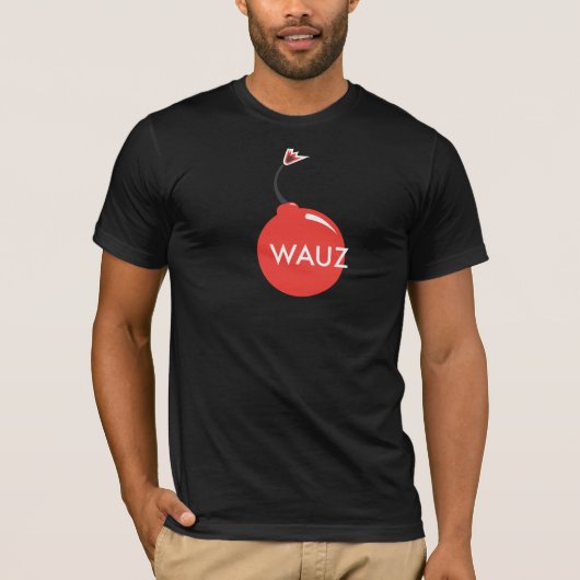 WAUZ BOMB T-SHIRT (Voorkant)