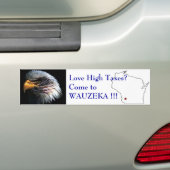 Wauzeka Bumpersticker (Op auto)