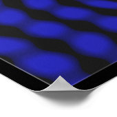 Wave-achtige beweging poster (Hoek)